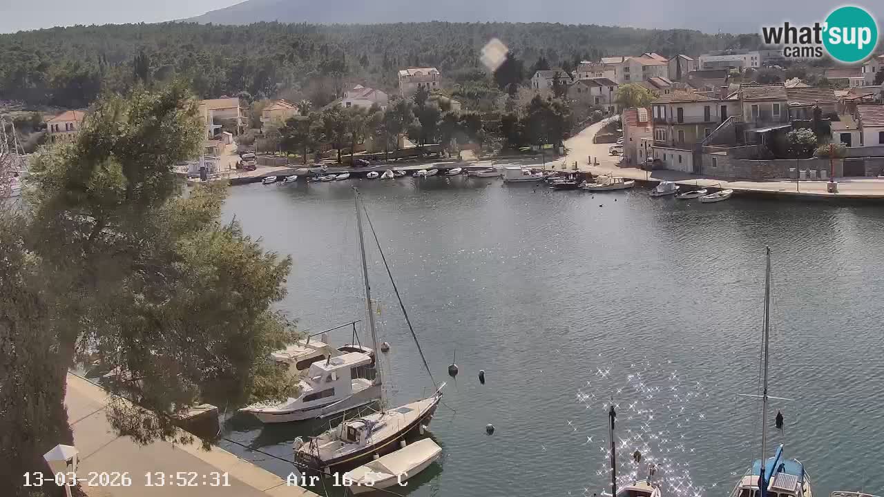 Livecam Vrboska marina | Hvar island | Dalmatia