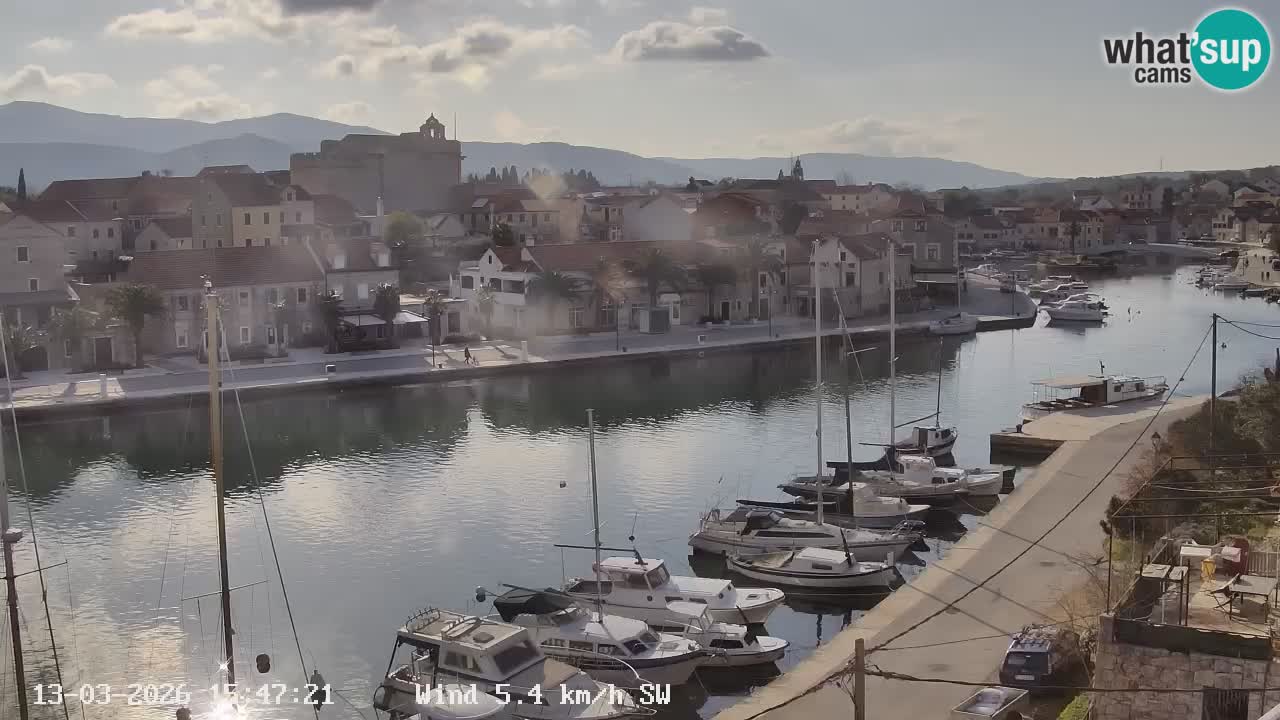 Livecam Vrboska marina | Hvar island | Dalmatia