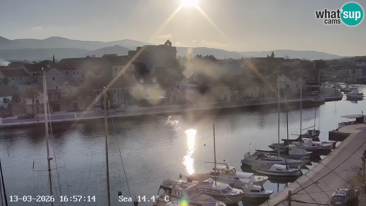 Livecam Hvar Vrboska marina | Île de Hvar | Dalmatia