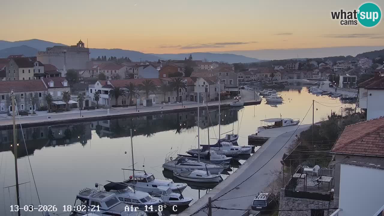 Livecam Hvar Vrboska marina | Île de Hvar | Dalmatia