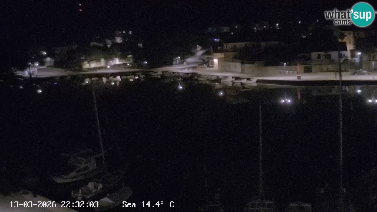 Livecam Hvar Vrboska marina | Île de Hvar | Dalmatia