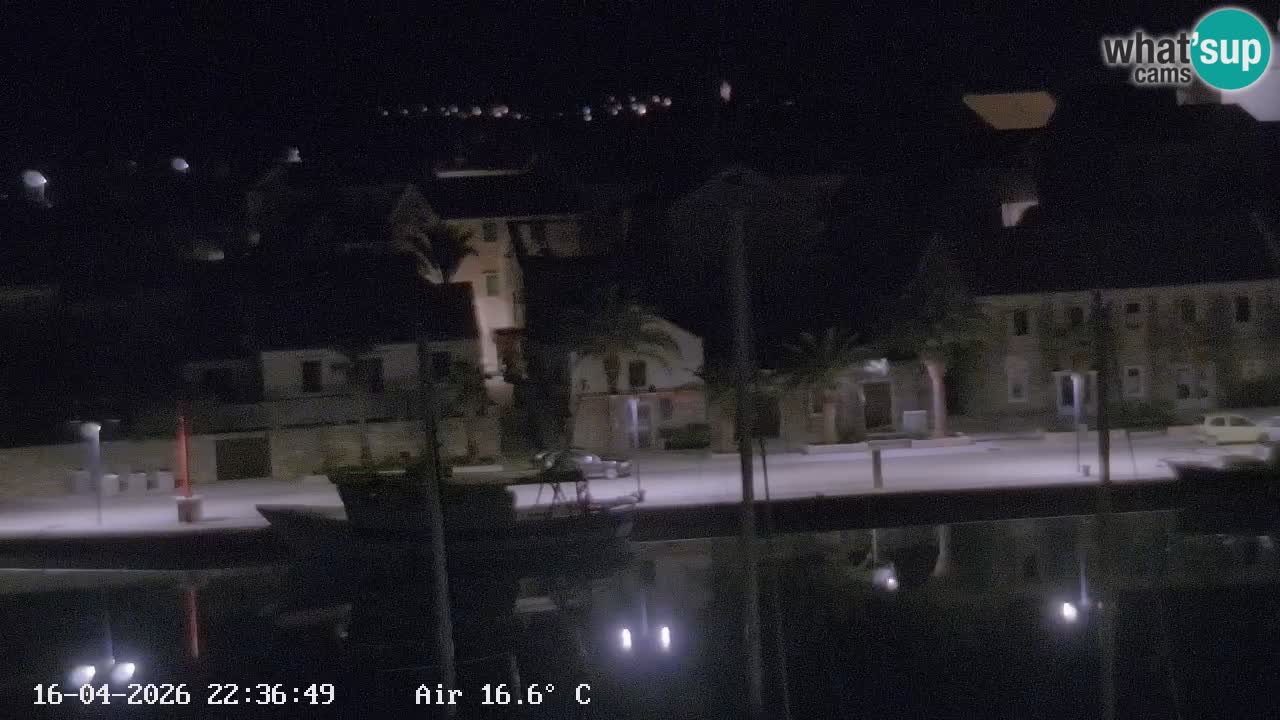 Webcam Hvar Vrboska marina | Dalmazia