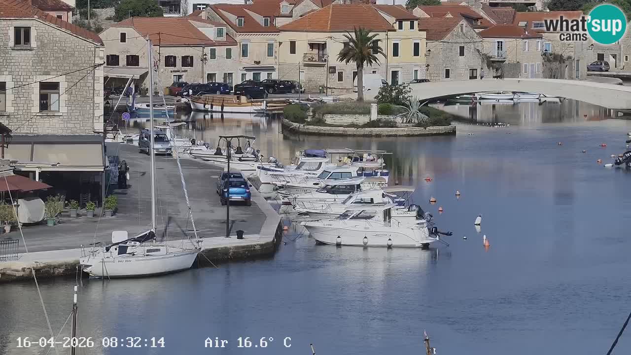 Livecam Vrboska marina | Hvar island | Dalmatia