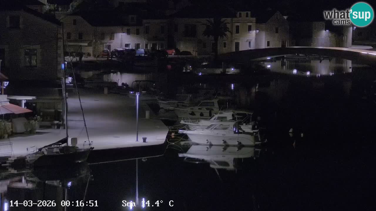 Livecam Vrboska marina | Hvar island | Dalmatia