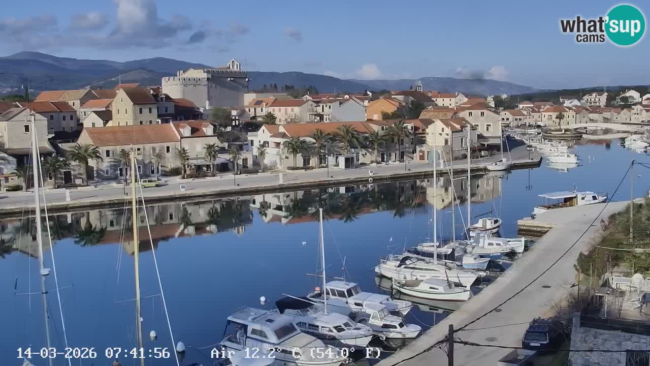 Web kamera Hvar Vrboska marina | otok Hvar | Dalmacija