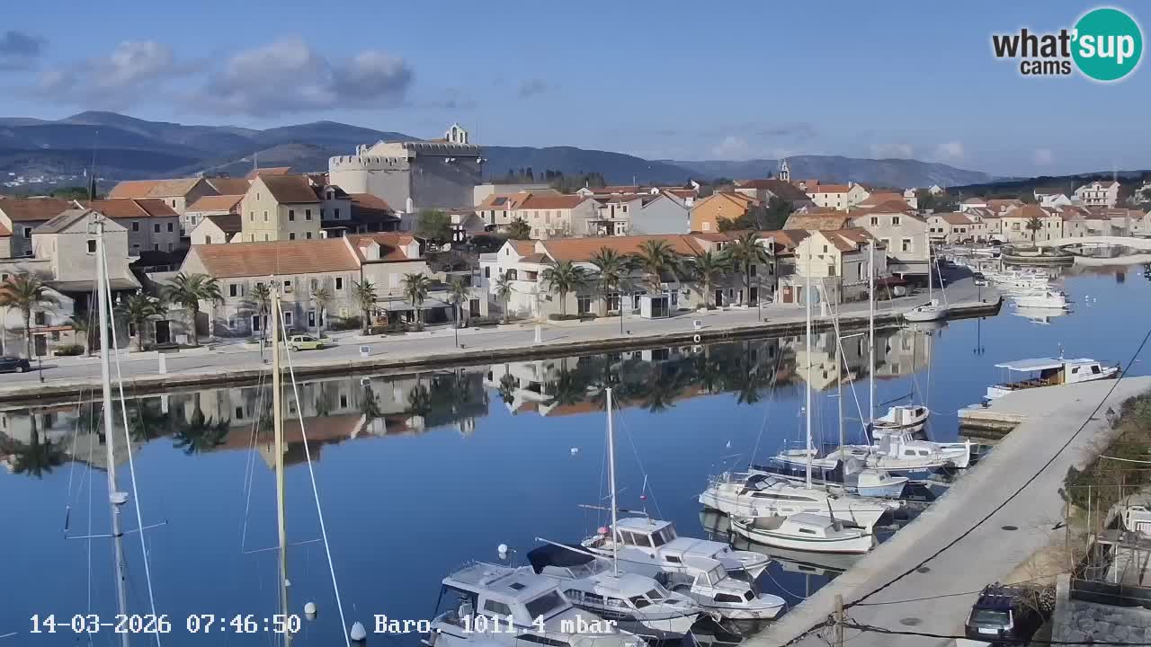 Livecam Vrboska marina | Hvar island | Dalmatia