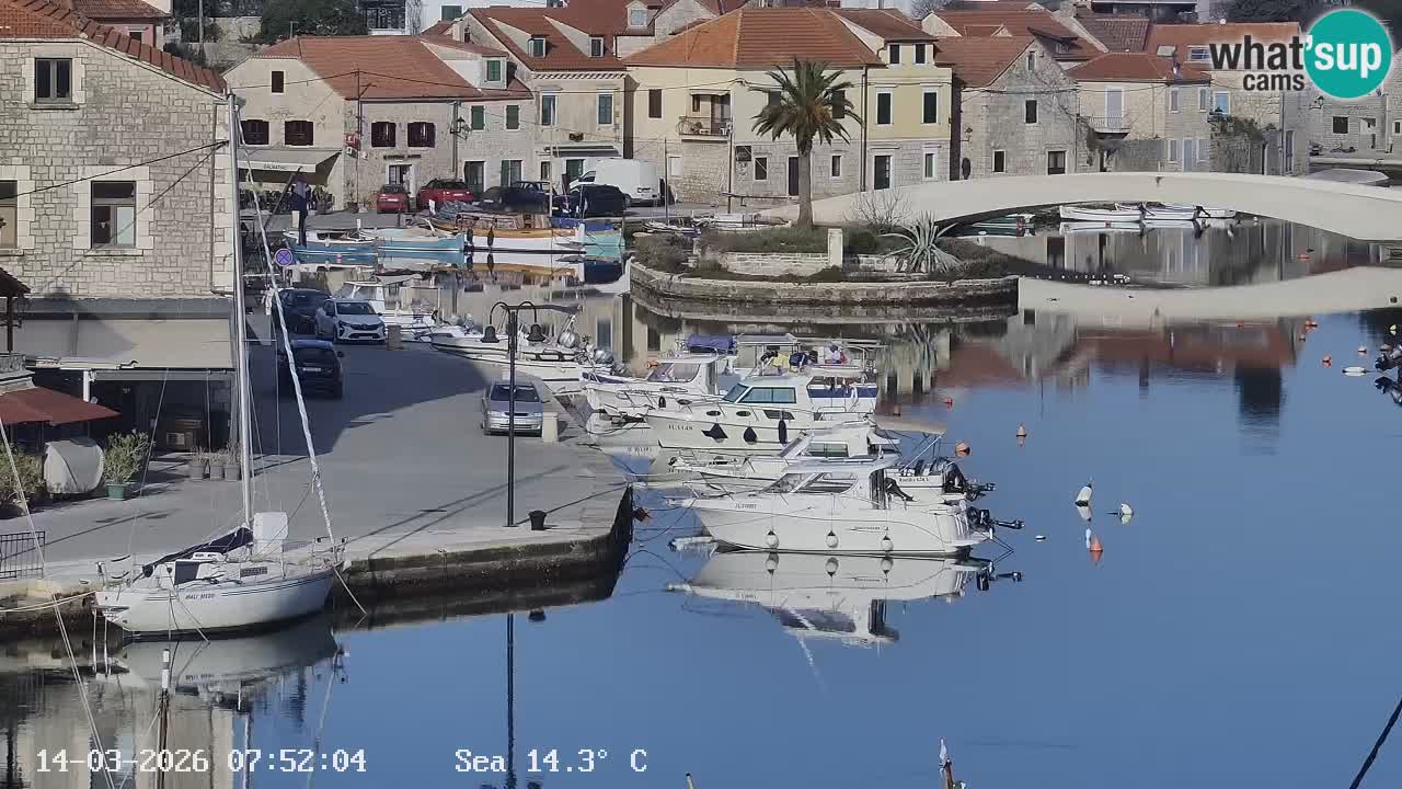 Livecam Vrboska marina | Hvar island | Dalmatia
