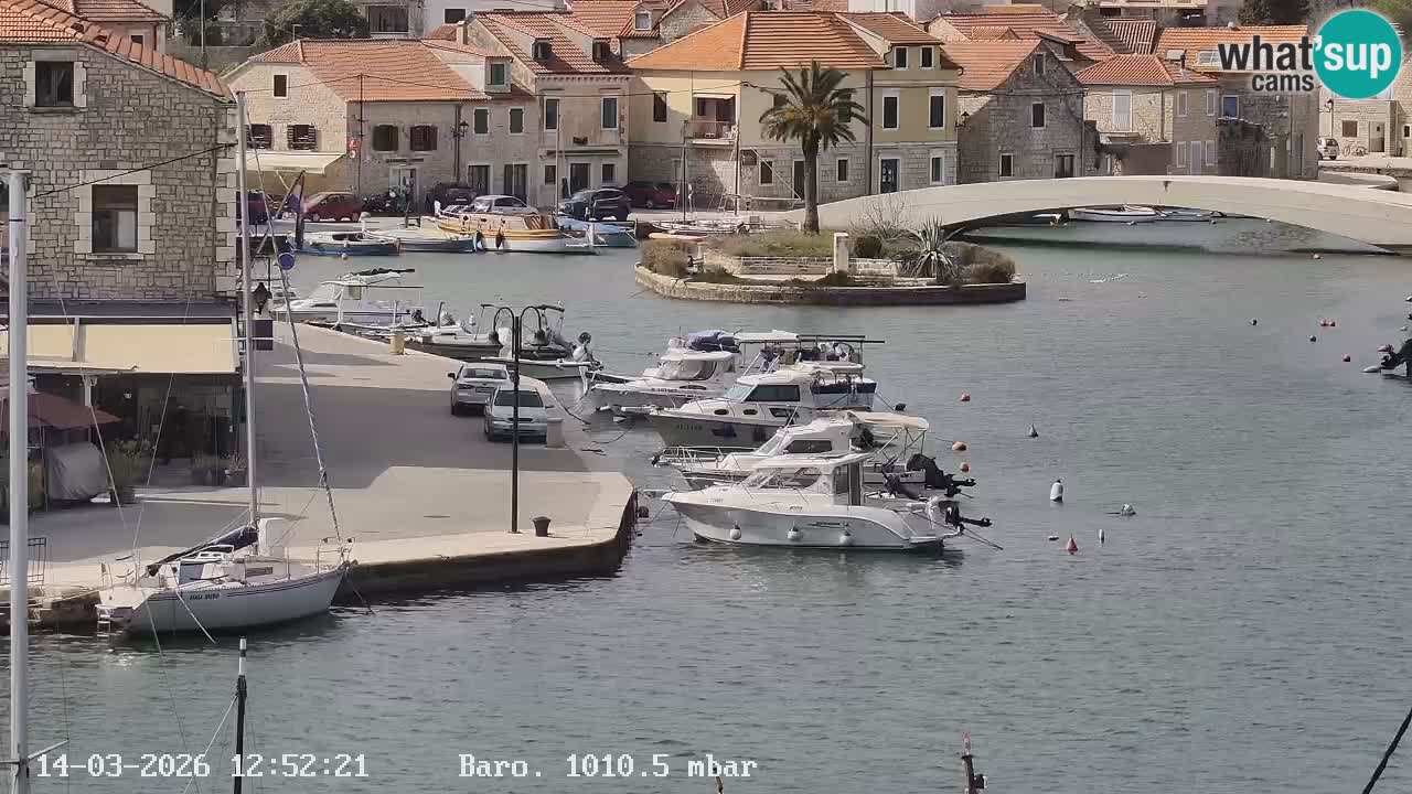 Livecam Vrboska marina | Hvar island | Dalmatia