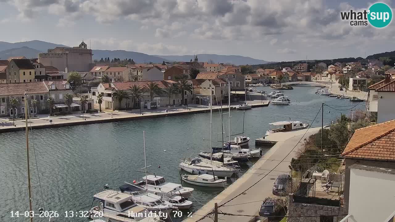 Webcam Vrboska marina | Hvar Insel | Dalmatien