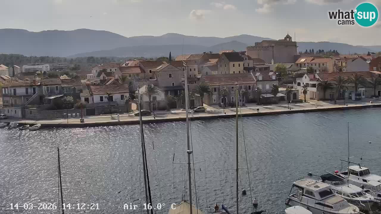 Livecam Vrboska marina | Hvar island | Dalmatia