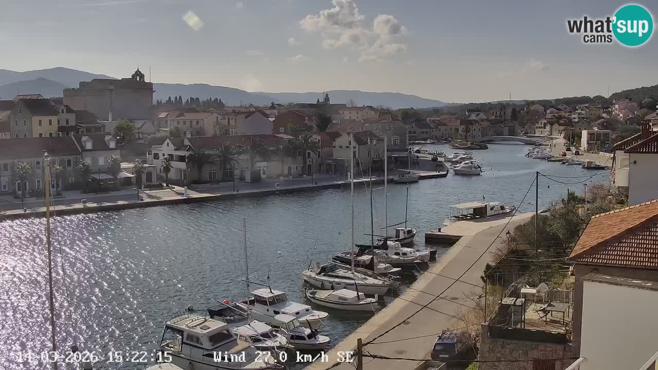 Webcam Vrboska marina | Hvar Insel | Dalmatien