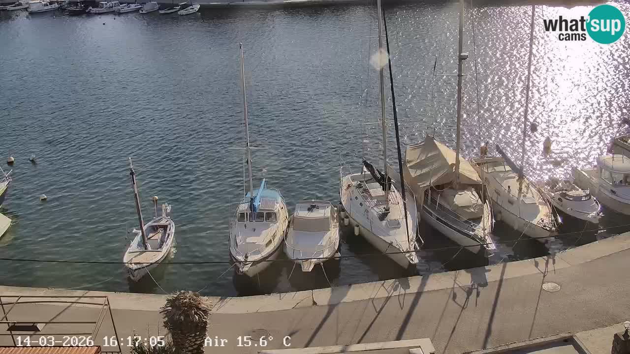 Webcam Vrboska marina | Hvar Insel | Dalmatien