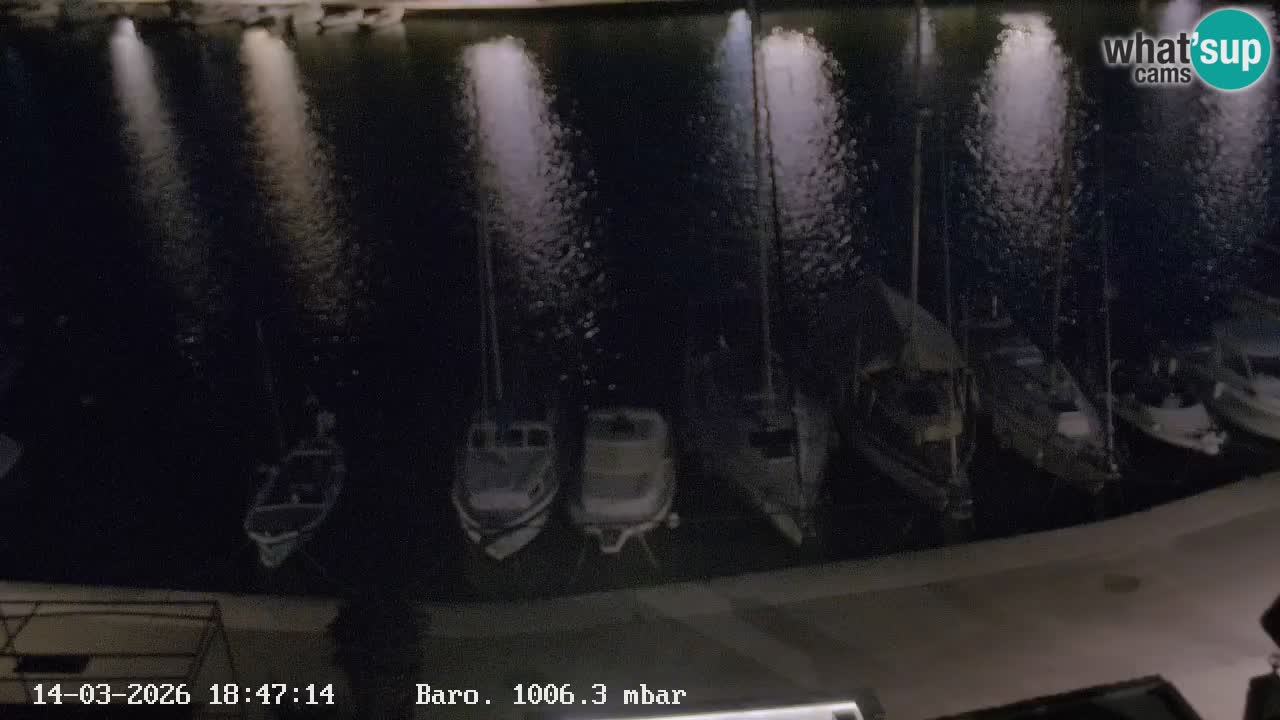 Webcam Vrboska marina | Hvar Insel | Dalmatien