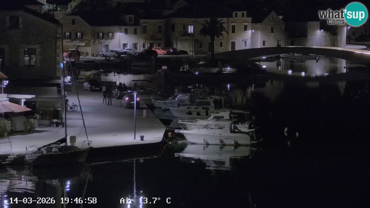 Webcam Vrboska marina | Hvar Insel | Dalmatien