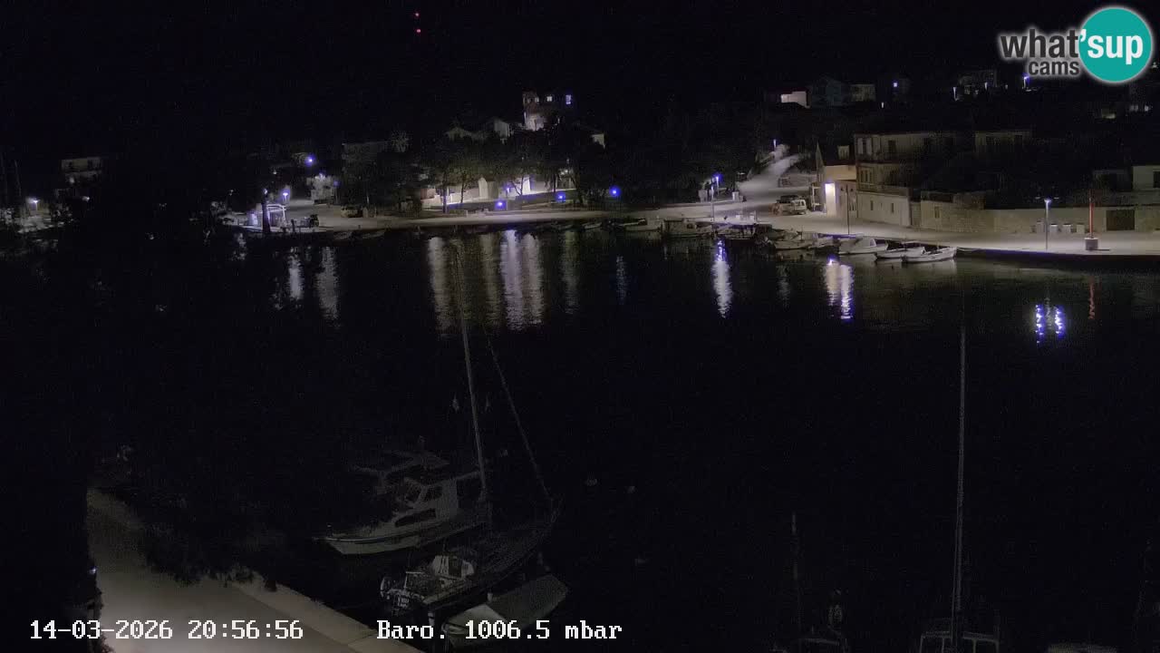 Livecam Vrboska marina | Hvar island | Dalmatia
