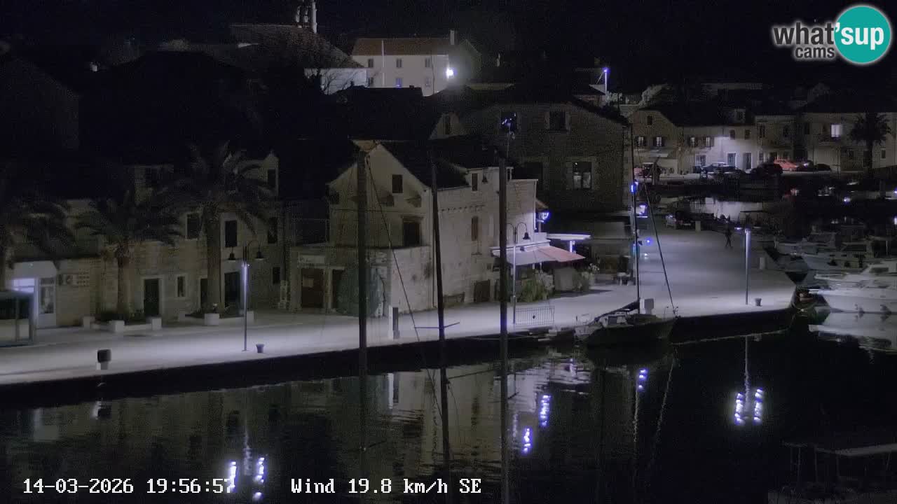 Web kamera Hvar Vrboska marina | otok Hvar | Dalmacija