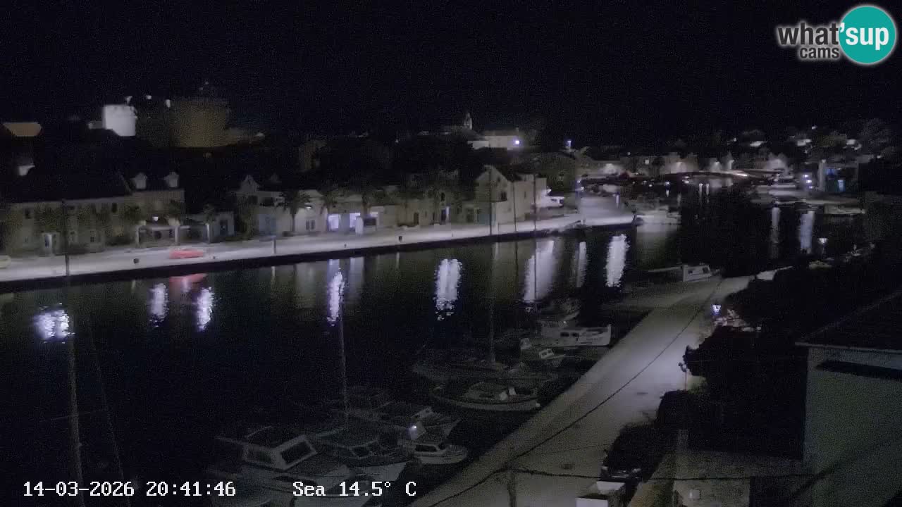 Webcam Vrboska marina | Hvar Insel | Dalmatien
