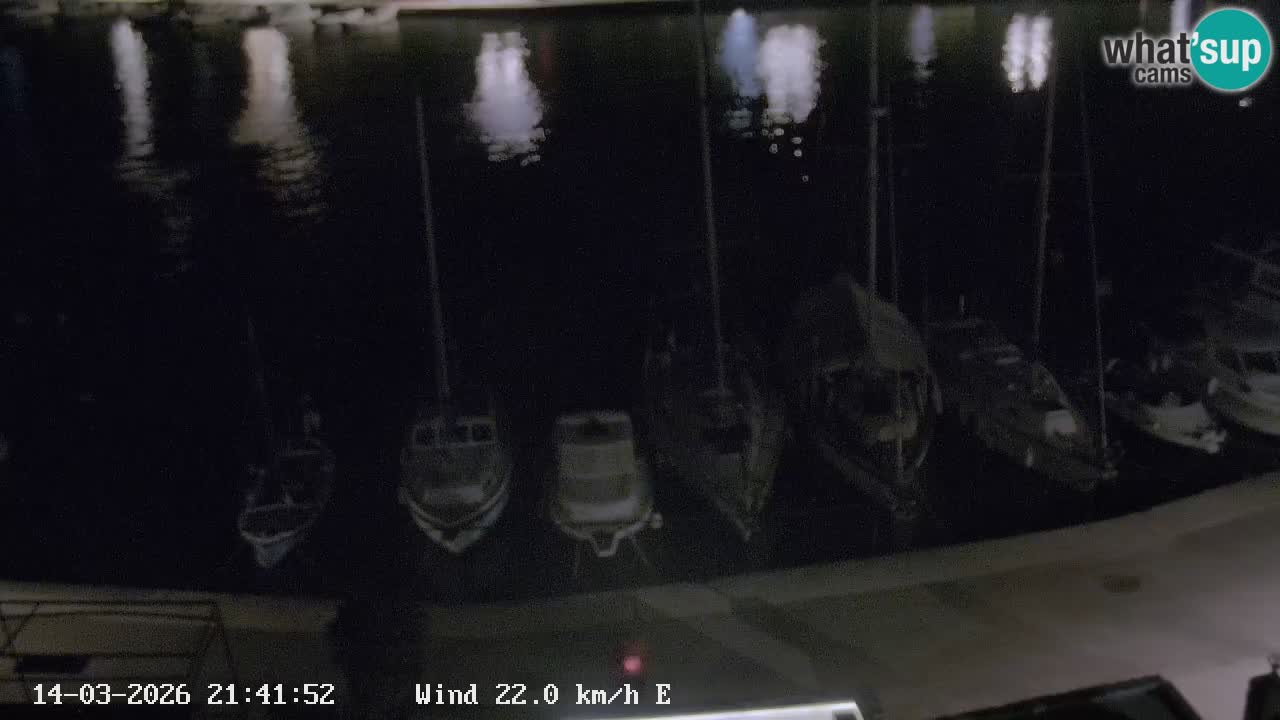 Webcam Hvar Vrboska marina | Dalmazia