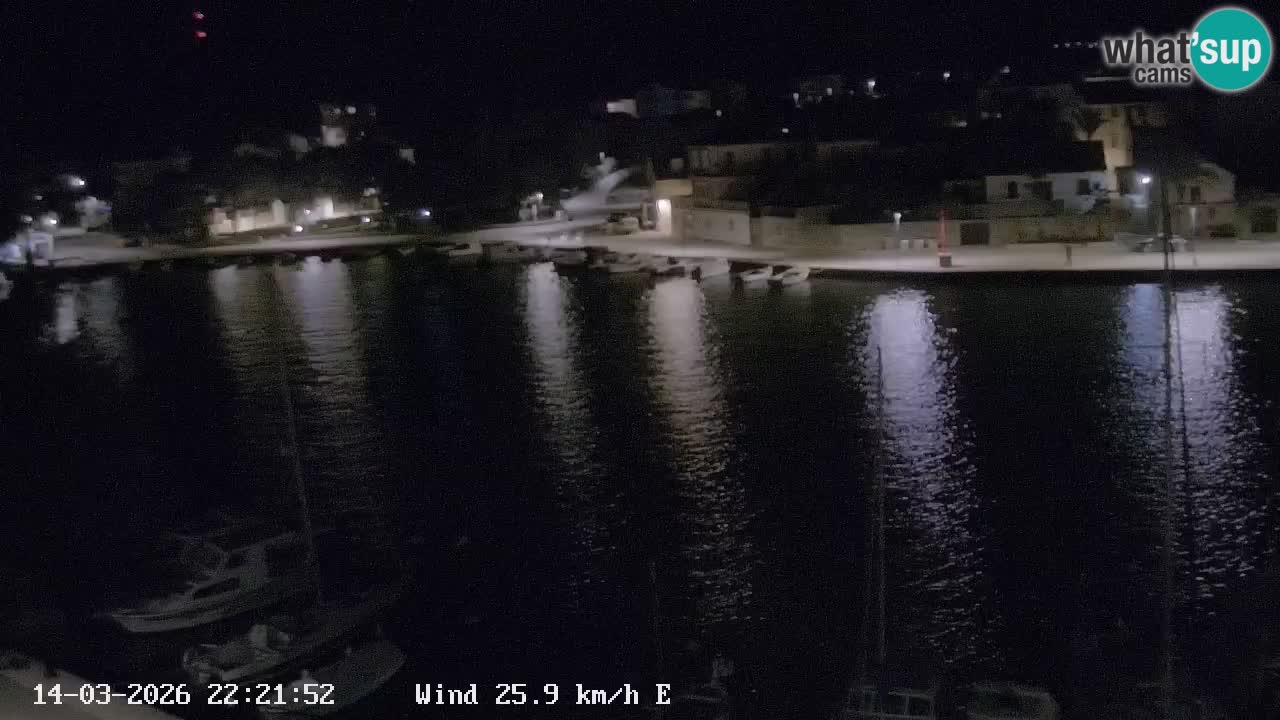 Livecam Vrboska marina | Hvar island | Dalmatia