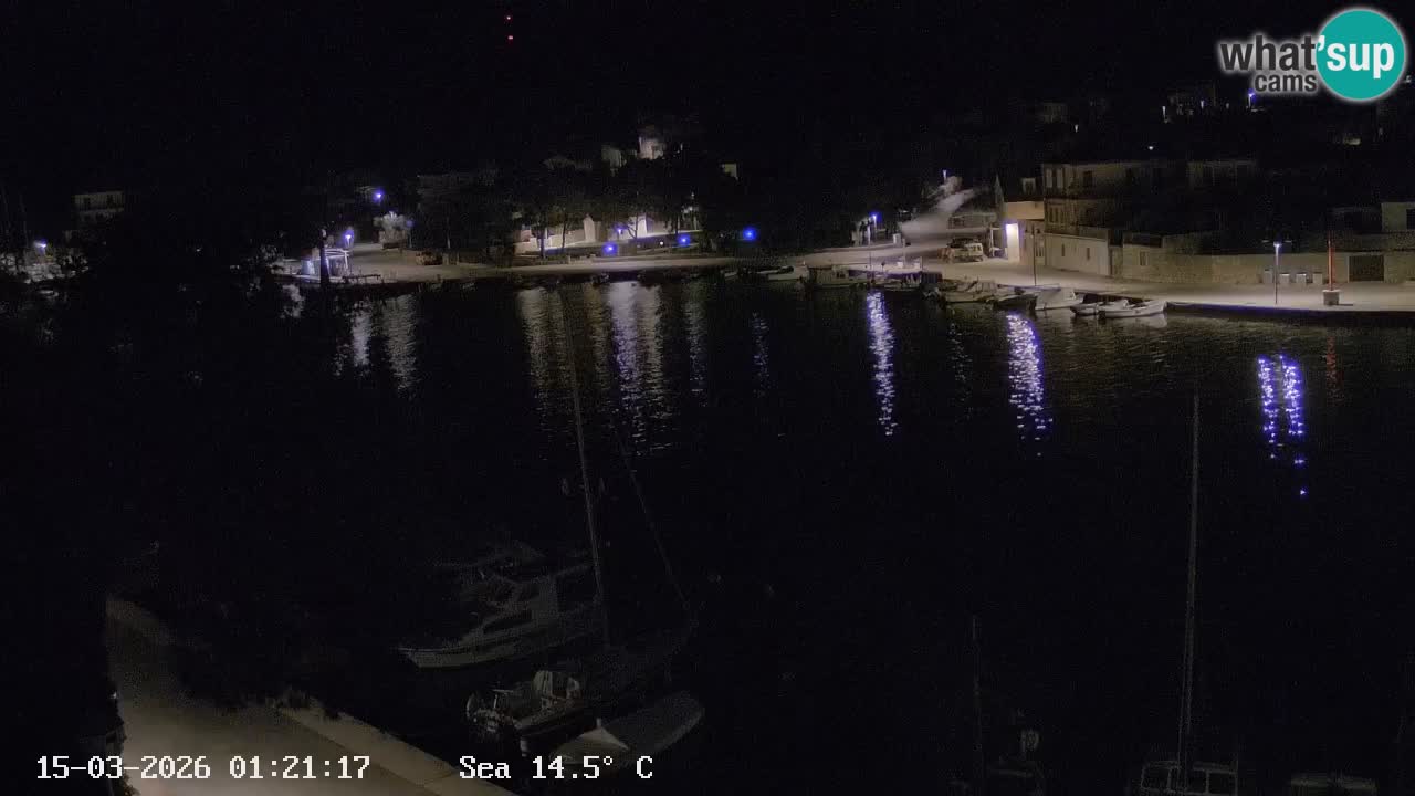 Livecam Vrboska marina | Hvar island | Dalmatia