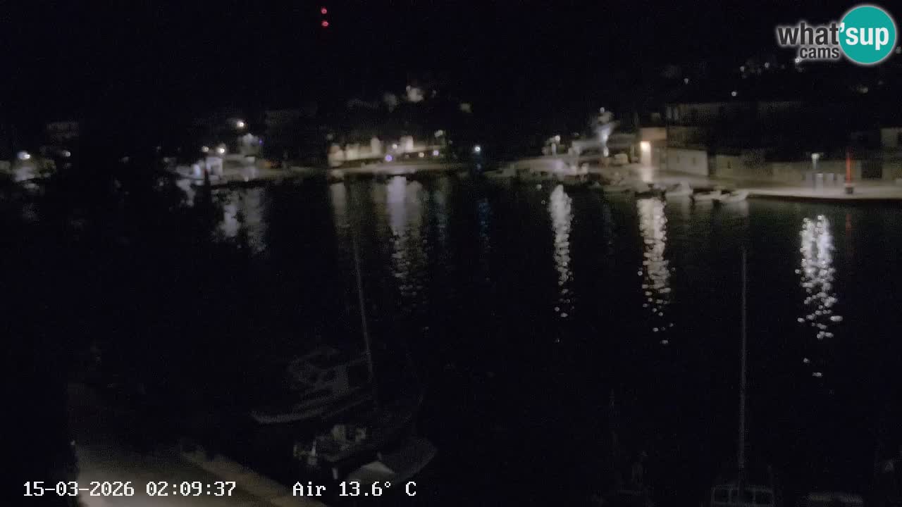 Livecam Vrboska marina | Hvar island | Dalmatia