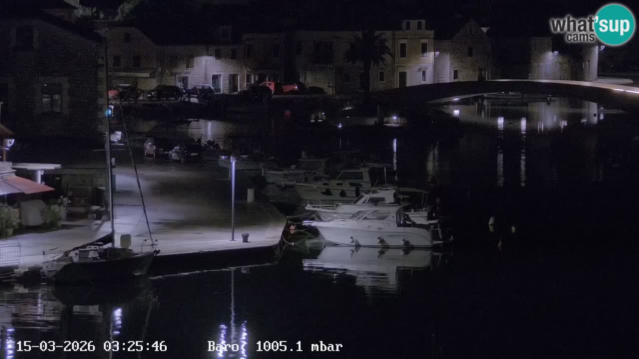 Livecam Vrboska marina | Hvar island | Dalmatia