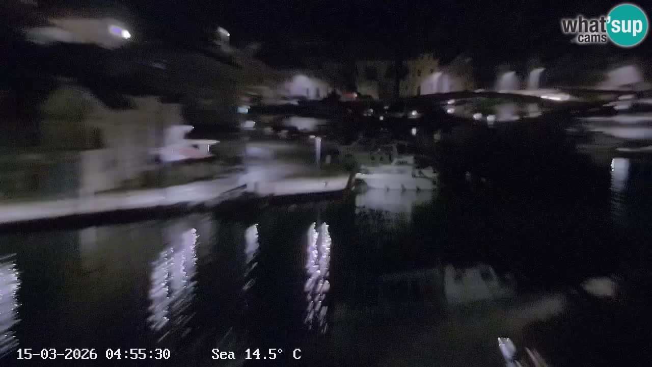 Livecam Hvar Vrboska marina | Île de Hvar | Dalmatia
