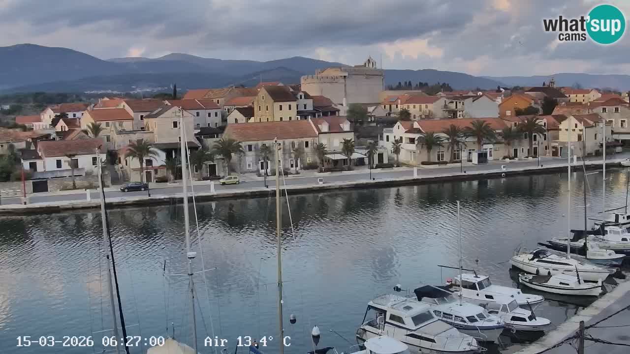 Livecam Vrboska marina | Hvar island | Dalmatia