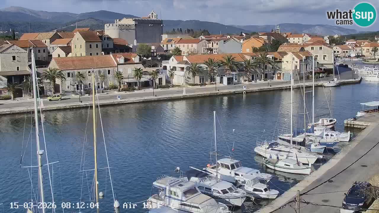 Livecam Vrboska marina | Hvar island | Dalmatia