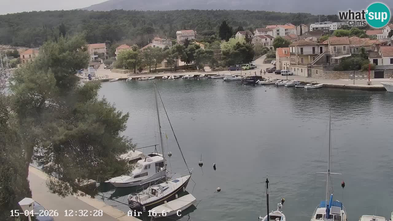 Livecam Vrboska marina | Hvar island | Dalmatia