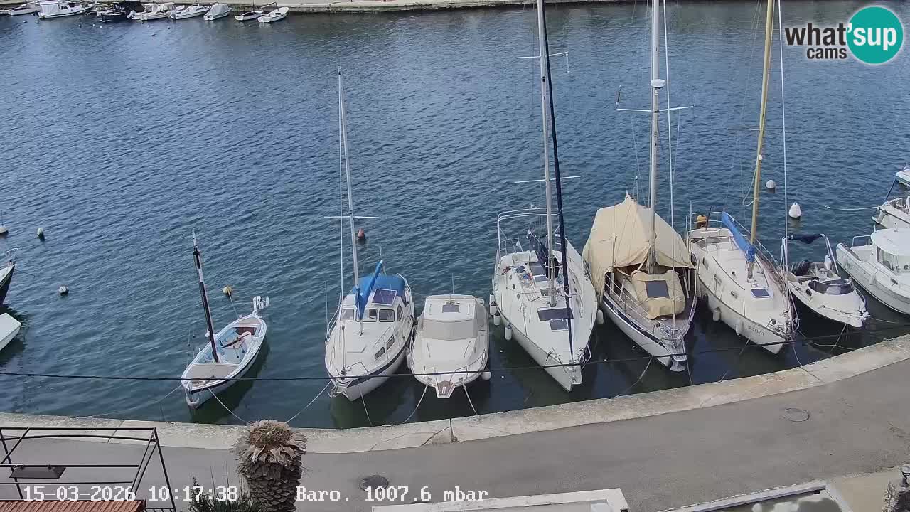 Webcam Vrboska marina | Hvar Insel | Dalmatien