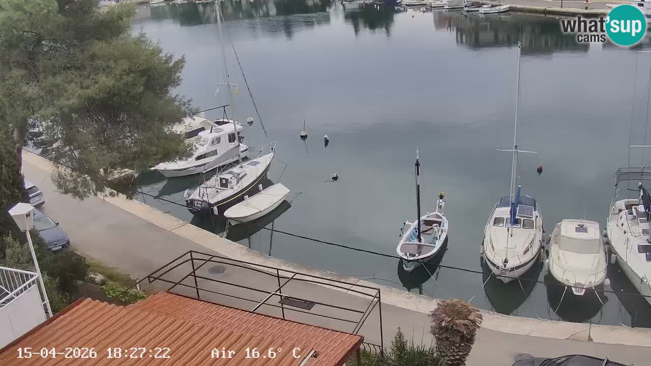 Webcam Vrboska marina | Hvar Insel | Dalmatien