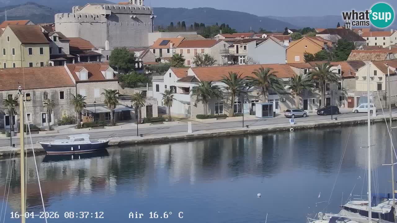 Livecam Vrboska marina | Hvar island | Dalmatia