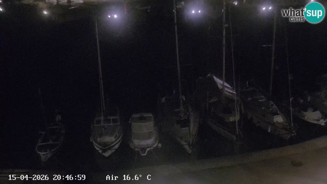 Livecam Vrboska marina | Hvar island | Dalmatia