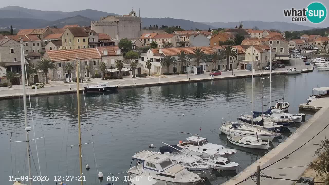 Livecam Vrboska marina | Hvar island | Dalmatia
