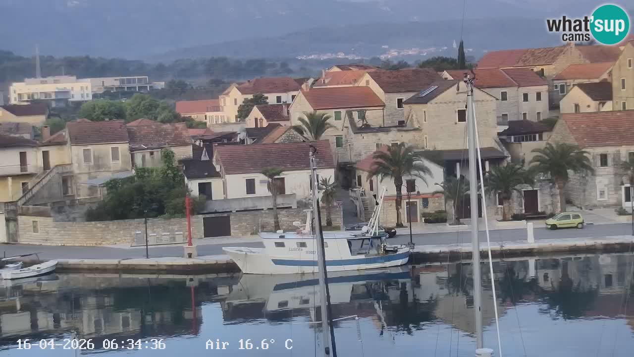 Livecam Vrboska marina | Hvar island | Dalmatia