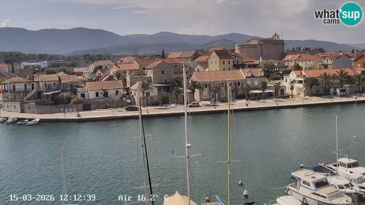 Livecam Vrboska marina | Hvar island | Dalmatia