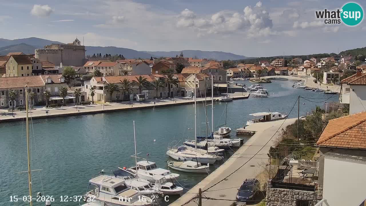 Livecam Vrboska marina | Hvar island | Dalmatia