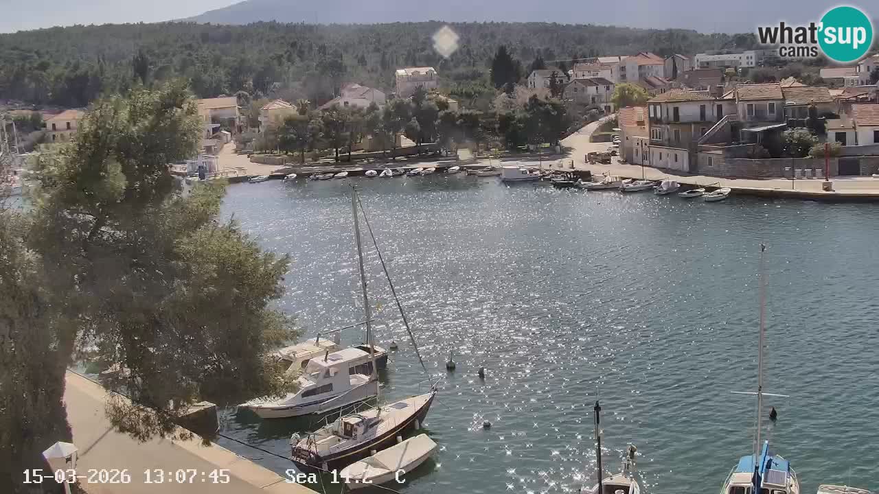 Livecam Vrboska marina | Hvar island | Dalmatia