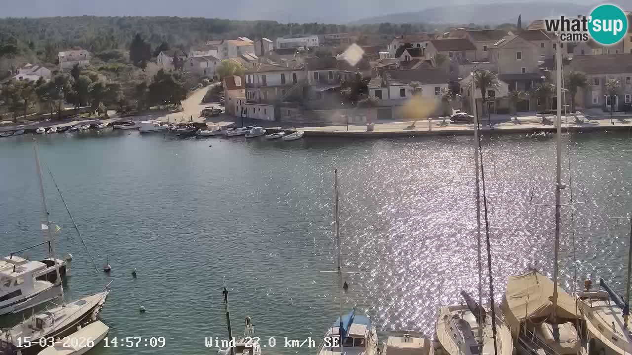 Livecam Vrboska marina | Hvar island | Dalmatia
