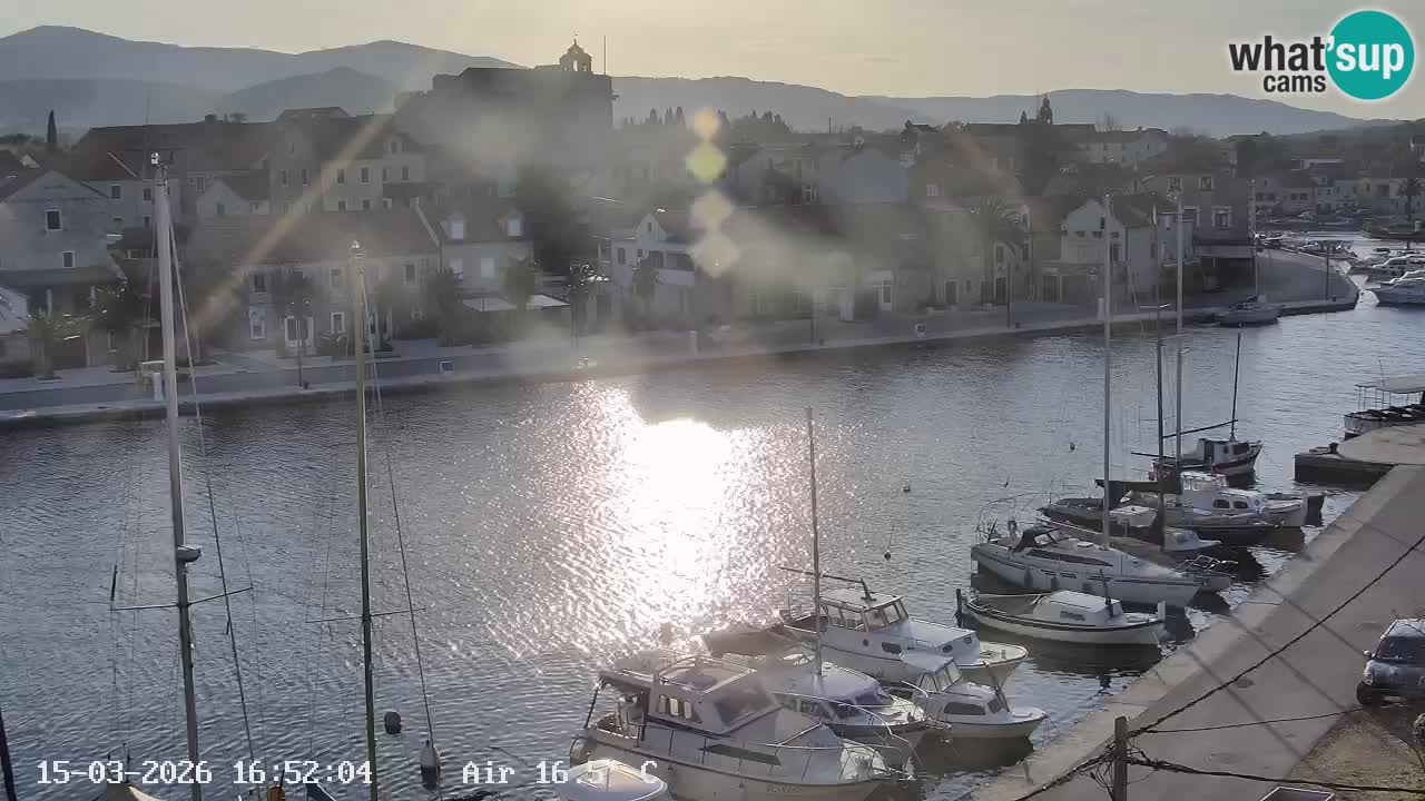 Livecam Vrboska marina | Hvar island | Dalmatia