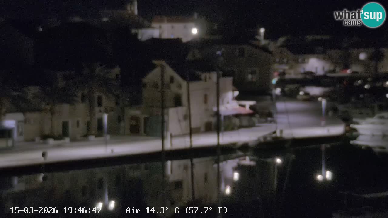 Livecam Vrboska marina | Hvar island | Dalmatia