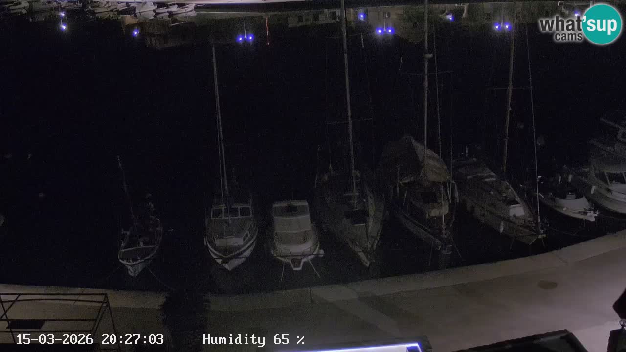 Livecam Vrboska marina | Hvar island | Dalmatia