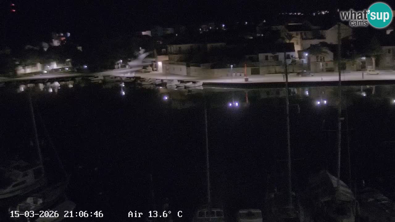 Livecam Vrboska marina | Hvar island | Dalmatia