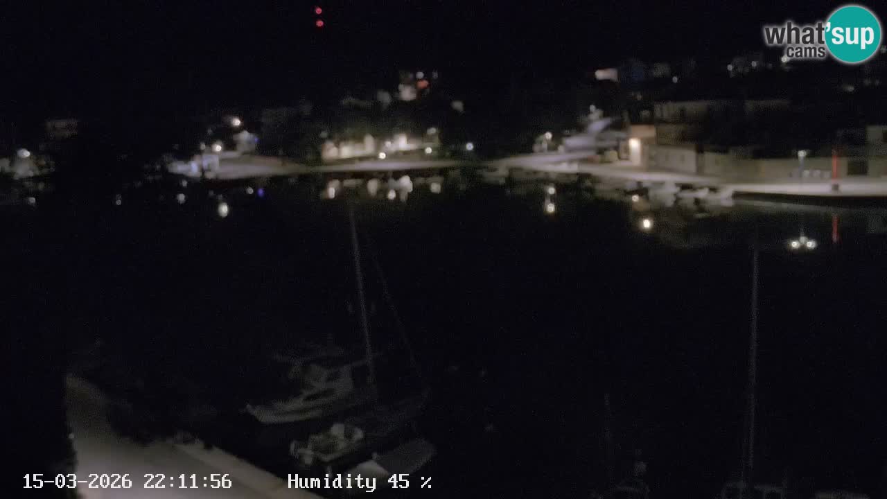 Livecam Vrboska marina | Hvar island | Dalmatia