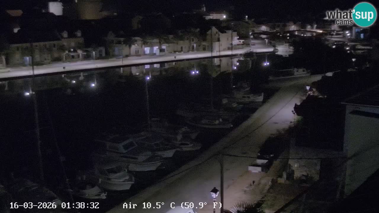Livecam Vrboska marina | Hvar island | Dalmatia