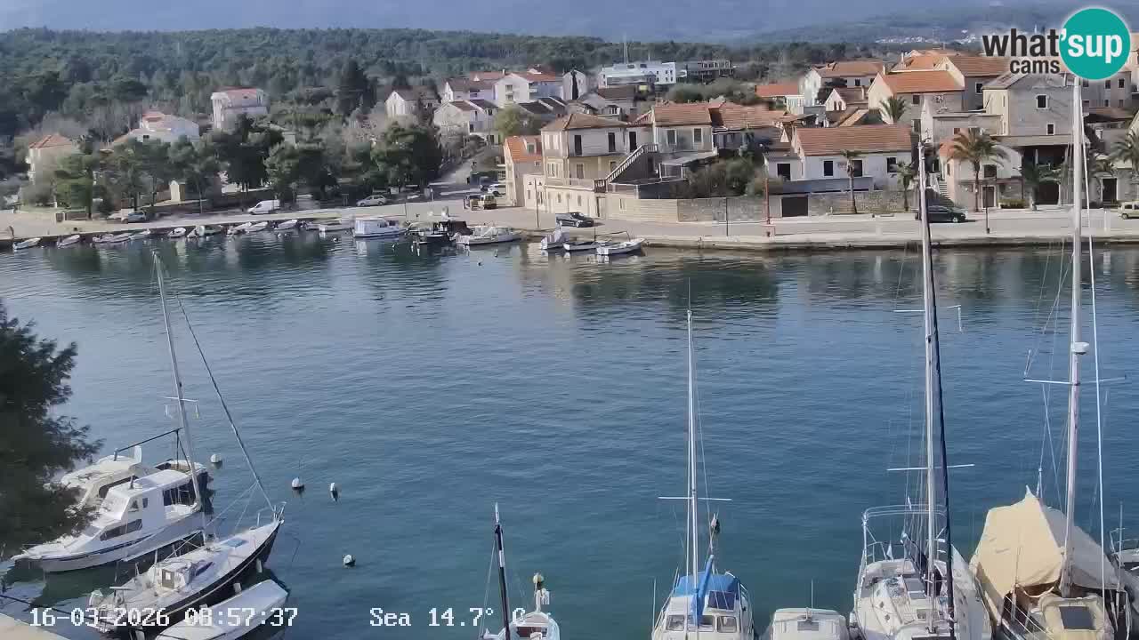 Web kamera Hvar Vrboska marina | otok Hvar | Dalmacija