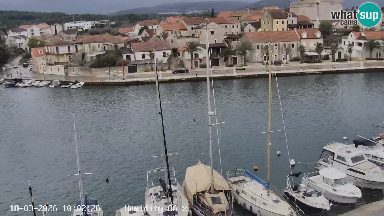 Livecam Vrboska marina | Hvar island | Dalmatia