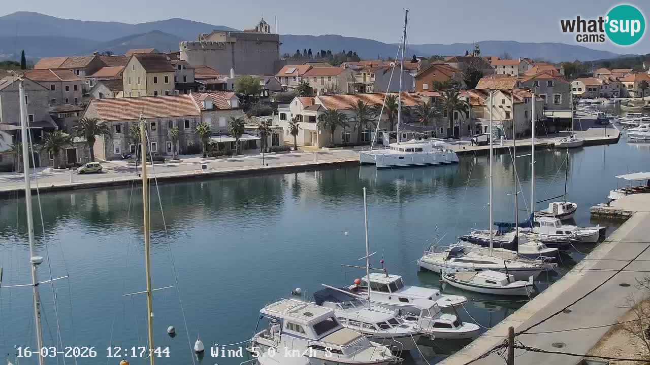 Livecam Vrboska marina | Hvar island | Dalmatia