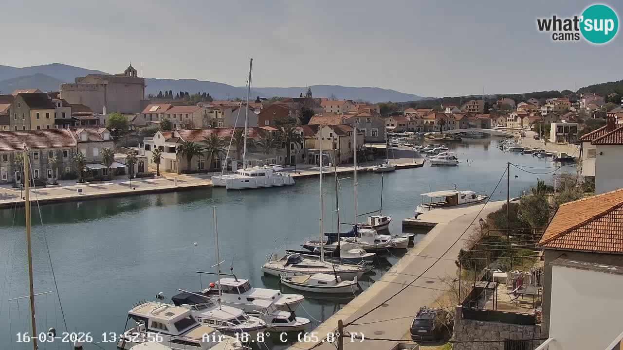 Livecam Vrboska marina | Hvar island | Dalmatia
